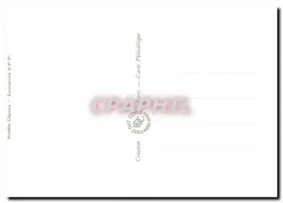 Mysz Pirenejski — Naturę Francji — oryginalny rysunek Huguette SAINSON — Rewers