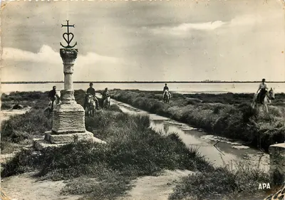 Croix de chemin à entrada de um pântano — APA — n°108