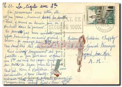 Croix de chemin à entrada de um pântano — APA — n°108 — Verso