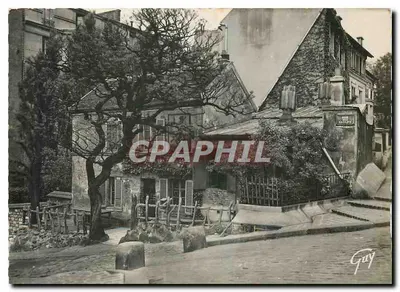 Montmartre: o cabaré do «Lapin Agile», rua dos Saules — André LECONTE, Ed. d'Art GUY, n° 7.143
