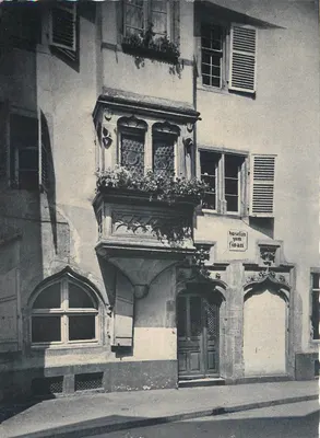 Kolmar — O Haus Schöngauer (Huselin zum Swan) — Fotoverlag J. Arnold, Kolmar (Elsass)