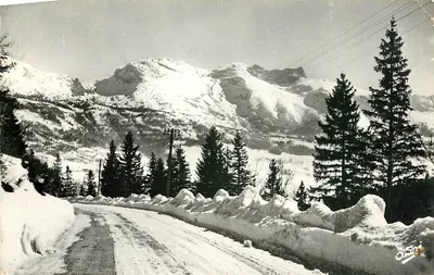 As Belas Alpes Francesas — Estrada de Lans a Autrans (Isère) — Edições Ornéa, Grenoble