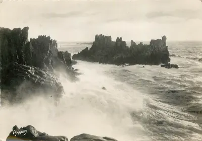 Ilha de Ouessant — Rochas e ondas — Amaury