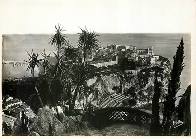 O Rocher de Monaco visto dos Jardins Exotiques — Rella, n°109