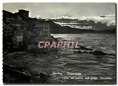 Gênova - Boccadasse - Luci ed ombre sul Golfo Paradiso — Vera Fotografia