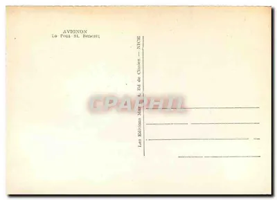 Avignon — O Ponte Saint-Bénézet — Les Éditions Mar — Verso