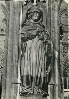 Albi (Tarn) — Basílica Santa Cecília — Déambulatoire do Coro, O Profeta Sofonias, escola burgundesa do século XV