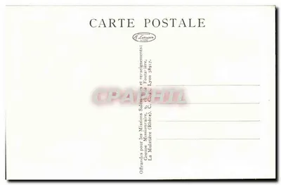 Congo Belga II — Missões Salesianas — Catéquese em uma aldeia de Brousse — Verso