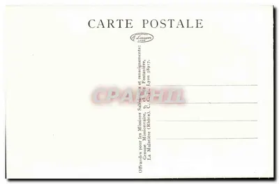 Batismo de adulto — Missões Salesianas — Congo Belga II — Verso