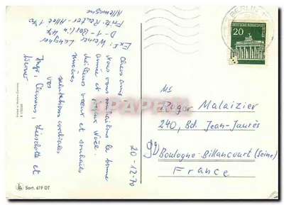 हिमीय दृश्य — बर्फ से ढ़की नदी जंगलों के बीच — प्रकाशक Western Cemetery, श्रृंखला 619 DT — पीछे