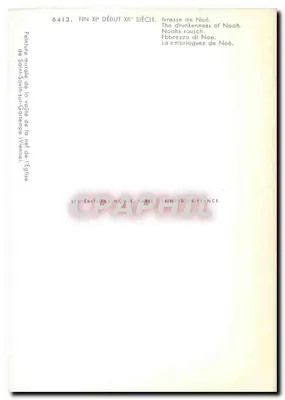 Ivresse de Noé — Fim do século XI início do século XII — Éditions Paris — Verso