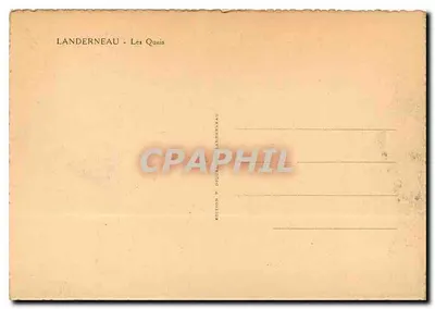 Landerneau - Os Quais — Edição N. Diguat-Landerneau — Verso