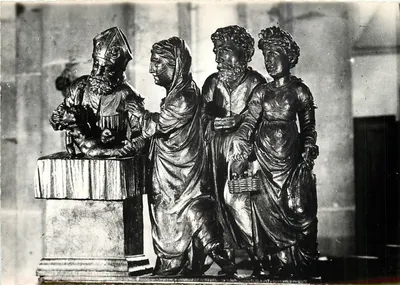 MONTREAL (Yonne) — As bancadas da igreja (século XVI) — Apresentação de Jesus ao Templo — Foto Cslin (Nièvre) n°39