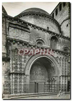 Cahors (Lot) — A catedral — Portal norte (século XI) — Les Éditions d'Art 'V.C.N.', Paris