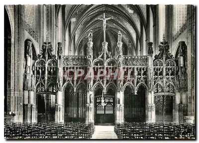 Albi - Catedral Santa Cecília — O Jubé (1501) — Cie des Arts Photomécaniques, Paris