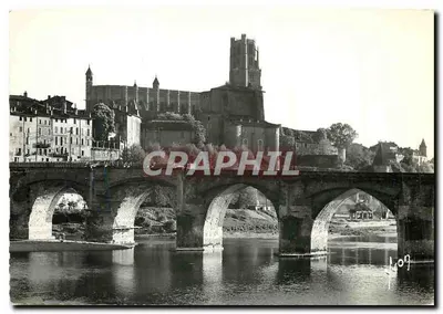 Albi (Tarn) — O Velho Ponte e a Catedral Santa Cecília — Éditions d'Art, Paris