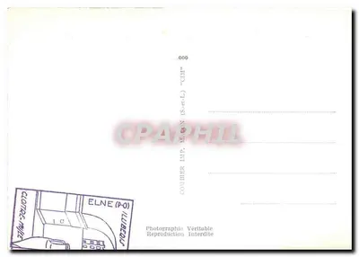 Cloître de Elne — XIIe e XIVe séculos — Lembrança do Cloître — Editor Combiér (P-O) — Verso