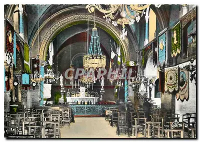 Paray-le-Monial — Interior da Capela da Visitação — Cie des Arts Photomécaniques