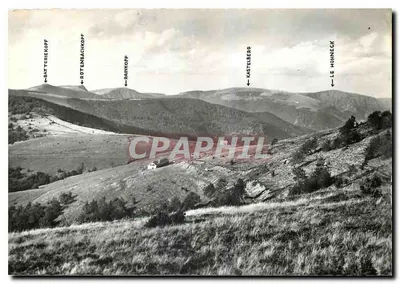 Os Vosges Pitorescos — A Estrada das Crestas com Fazenda e Refúgio Halmenbrunnen — Edição Robert Henz