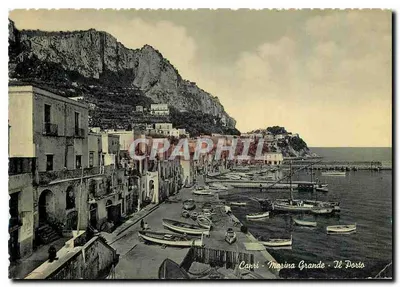 Capri - Marina Grande - Il Porto — editor R. Renza, Via Maddalena, 43 - Napoli