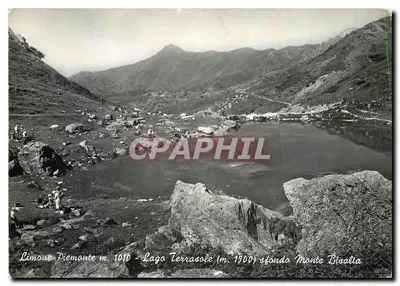 Lagos de Limone Piemonte — Lago Terrasole (m. 1500) fundo Monte Bisalia — Ed. Marro Maurizio, N° 1