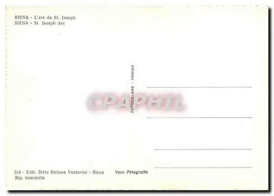 Siena - Arco di S. Giuseppe — wydawca Stefano Venturini, nr 515 — Rewers