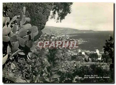 San Remo — widok z Ponente — wydawca E. & L. Braunner, n° 511-517
