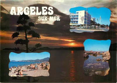 Argeles-sur-Mer — vista panorâmica — Edições S. Audumares, n° 4313