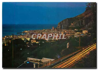Cefalù — Panorama noturno — Ediz. Ar. Co. s.n.c. di C. Arnone e C.