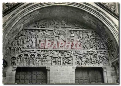 Conques na Rouergue — Tympanos do século XII — Edição Fallières