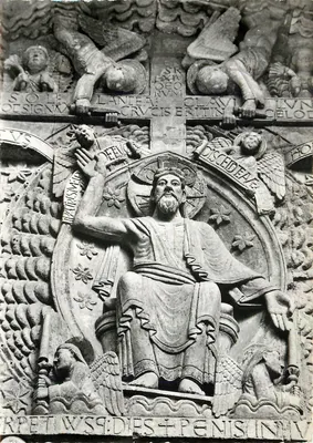 Conques en Rouergue — O tympano do século XII — Edição Pallières