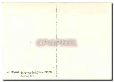 Góra Świętej Wiktoryi — reprodukcja — Fernand Hazan, wydawca, nr 564 — Rewers