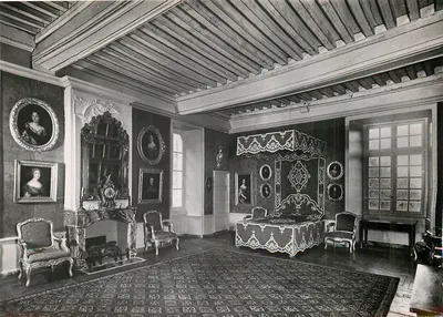 Quarto do primeiro andar — Castelo de Bussy-Rabutin — Service Commercial Monumental Historique
