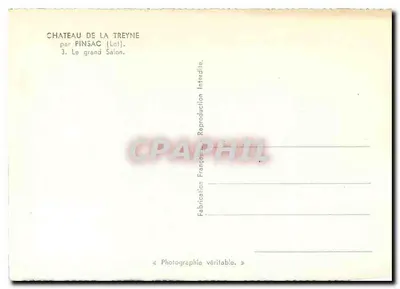 Castelo de La Treyne — O grande Salão — por Pinsac (Lot) — Verso