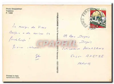 Casa do Vigário em Pucdeloupe — Foto Stoppelman, P. 1069 — Verso