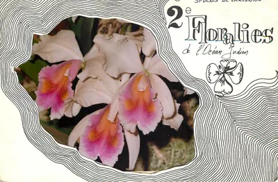 Orquídeas — 2e Floralies do Oceano Índico — edição especial