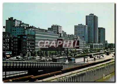 Charenton (Val de Marne) — O Quai das Carrières e a autoestrada A4 — Ed. Raymon