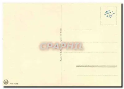Bukiet rózowych runów — obraz — D.H. Breger, nr 2052 — Rewers