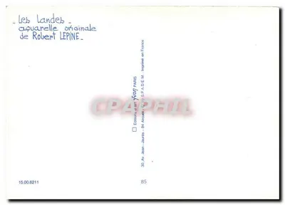 Poesie des Etangs — wodne — Robert Lepine — Rewers