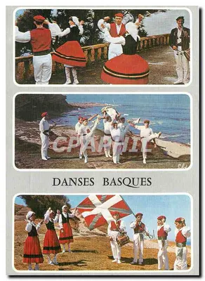 Danças Bascas — Biarritz — Editora: Elzi, n° de série 1806