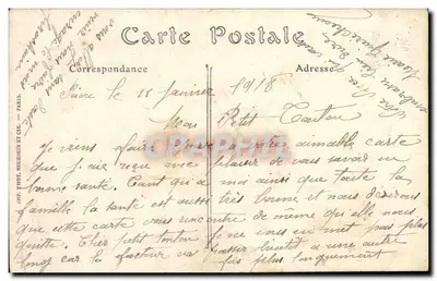 Cunault, Katedra, Boczna fasada — Okolice GENNES (M.-et-L.) — ND. Fot. — Rewers