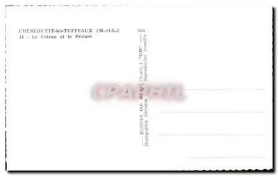 Chenehutte-les-Tuffeaux — Het Coteau en het Prieuré — CIM — Achterkant