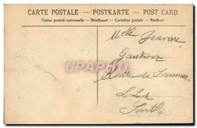 Saumur — Widok ogólny — wydawca nie widoczny — Rewers
