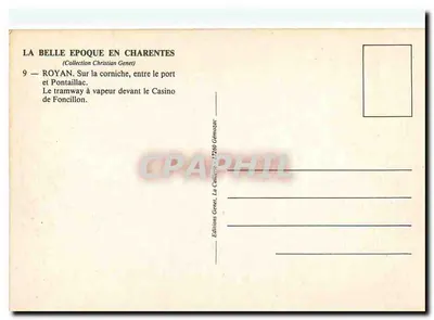Royan — Kasyno Foncillon — LL. n°62 — Rewers