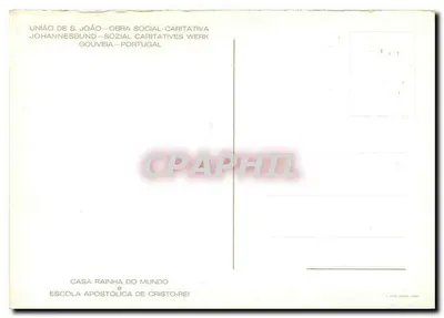 Paisagem de colinas e pinheiros — Gouveia — editor não identificado — Verso