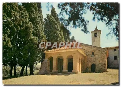 Bilhete postal moderno Mougins Costa Azul Nossa Senhora da Vida