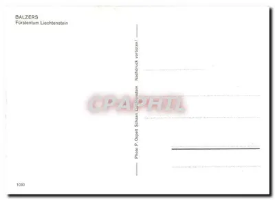 Places and Landscapes of Liechtenstein — Greeting from Liechtenstein — BALZERS — Back