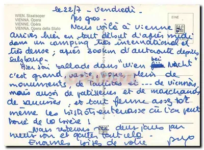 Vienna - Staatsoper — editore : Salzburg & Co. — n° 573 — Verso