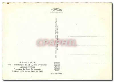 Cenas da Paixão — Frescos de Jean Canavesio — Santuário de N.D. das Fontes, La Brigue — Verso