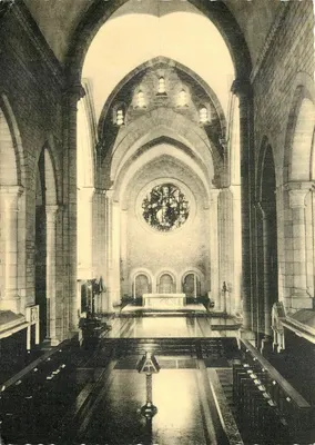 Interior da Basílica — Abadia N.-D. d'Orval — Editor: Abadia N.-D. d'Orval